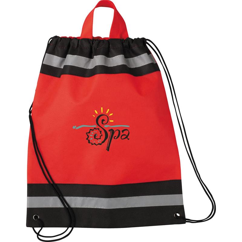 Small Eagle Drawstring Cinch Backpack