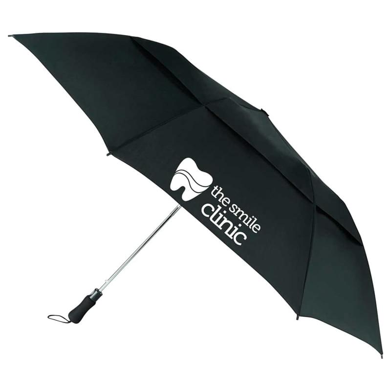 55" Vented, Folding Golf Umbrella