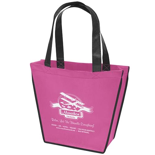 Recyclable Angled Mini Tote Bags