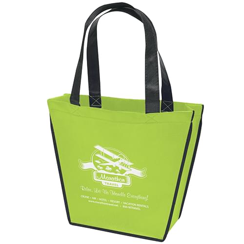 Recyclable Angled Mini Tote Bags