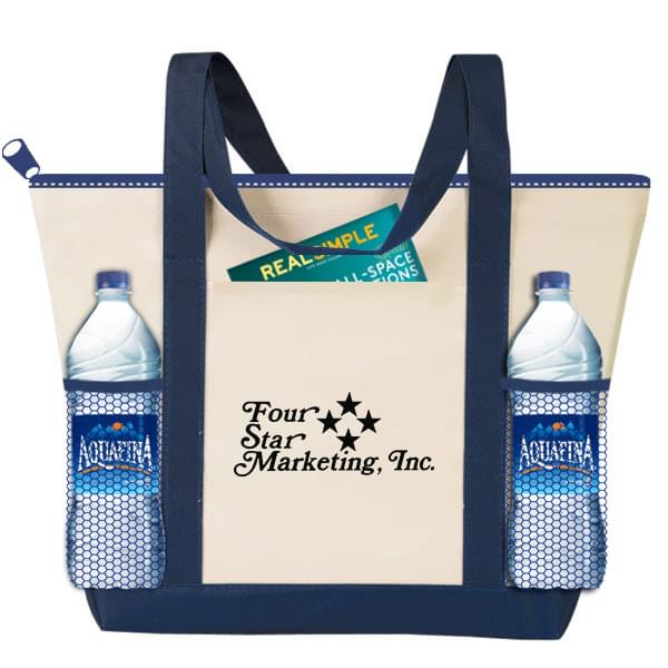 Travelstar Zippered Nautical Tote - CUSTOM