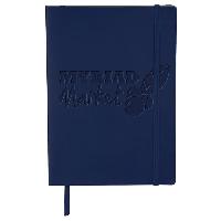 Pedova Large Ultra Soft Bound JournalBook - Flexible, soft cover with built in elastic closure. Ribbon page marker. Document pocket on interior back cover. Includes 80 sheets of cream lined paper.
