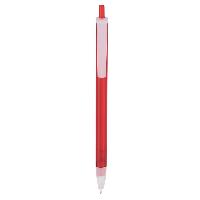 Slim Click Translucent Pen - Plunger Action
