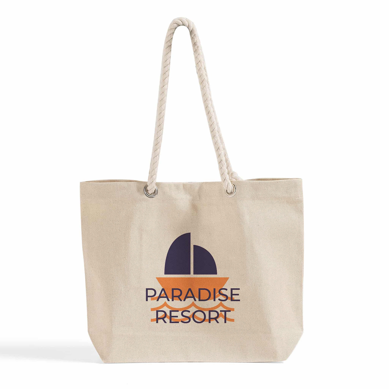 Mini Shoreline Carry - Carry your essentials in effortless style with this durable 10oz cotton tote. Designed for both everyday use and weekend getaways, it features a sturdy rope handle for a nautical touch and comfortable grip. The main compartment offers plenty of space and secures with a magnetic button closure, while an interior zippered pocket keeps your valuables safe and organized. Perfect for the beach, errands, or daily commutes.