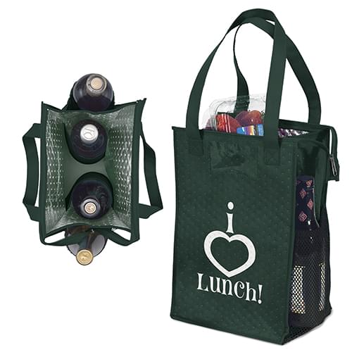 Deluxe Lunch Tote w/ Zipper Closure