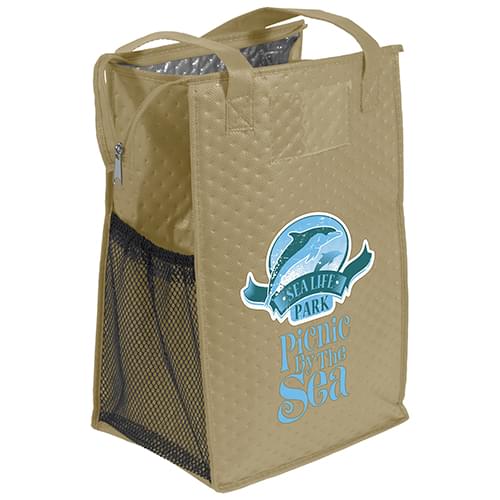 Deluxe Lunch Tote w/ Zipper Closure