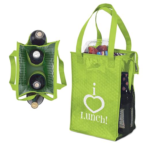 Deluxe Lunch Tote w/ Zipper Closure