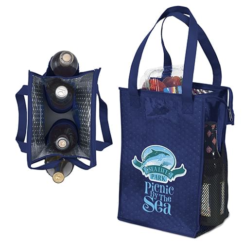 Deluxe Lunch Tote w/ Zipper Closure