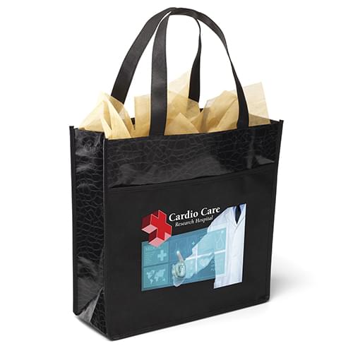 Alligator Print Fashion Pocket Tote