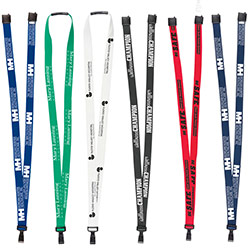 3/8 inch Anti-Microbial Lanyard