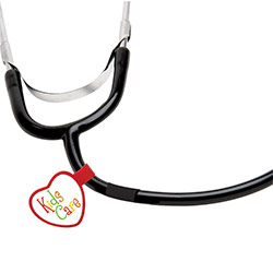 Anti-Microbial Heart Stethoscope ID Tag