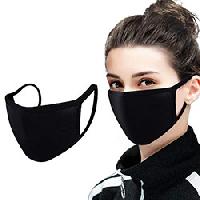 Blank Reusable Cotton Face Mask - Non-medical, 2-ply, 100% 6 oz soft cotton fabric with white lining. Back opening as an optional filter insert for extra protection if desired (filter not included). Breathable, washable, and reusable. Comes packaged with 5 masks in a zip-lock pouch.