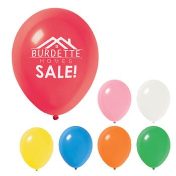 11" Standard Balloon - Made of Natural Latex Rubber   | Helium Quality  | Great For Parties Or Special Events | Long Lasting Float Time  | Made In The USA  | EQP Does Not Apply To This Item