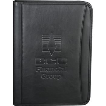 DuraHyde Writing Pad - Interior organizer. Clear ID or calculator pocket. Includes 8.5" x 11" writing pad. 