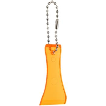 Lottery Scratcher With Bead Chain - CLOSEOUT! Please call to confirm inventory available prior to placing your order!<br />Easily Scrapes Any Scratch-Off Ticket | Bead Chain Attachment