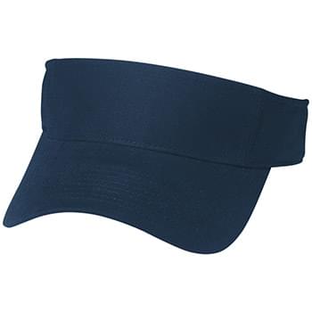 Hit-Dry Mesh Back Visor - CLOSEOUT! Please call to confirm inventory available prior to placing your order!<br />60% Cotton, 40% Polyester | Pre-Curved Visor | Sweatband Is Woven Water Repellent Polyester | Mesh Sides, VelcroÂ® Closure With Elastic Pull Tag For Easy Adjusting