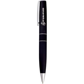 SoHo Ballpoint - Spray rubber coat finish provides hours of comfort writing. Pen includes premium black ink cartridge.
