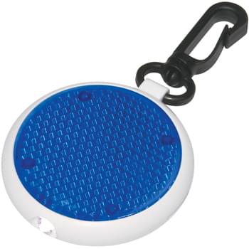 Dual Function LED Blinking Light - CLOSEOUT! Please call to confirm inventory available prior to placing your order!<br />Two Different Light Settings | Swivel Clip For Attachment | Button Cell Batteries Included | Push Button To Turn On/Off