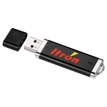 Jetson Flash Drive 2GB - Classic design features chrome accents and large decorating area. RoHS compliant. Plug and play technology on Windows 98 or above and Mac OSX or higher.