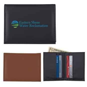RFID Data Blocker Wallet - CLOSEOUT! Please call to confirm inventory available prior to placing your order!<br />Made Of Vinyl Material With Inner Metallic Foil Lining | Six Inside Pockets To Hold Business Cards, Credit Cards, Cash, Etc. | Place Your Credit Cards In Wallet And Close To Prevent Cyber Hackers From Stealing Your Identity | Prevents Data Transfer Between The Card And Reader At A Range Up To 6' | Works With Any Contactless Chip Card. Cards That Are Swiped Do Not Send RFID Signals And Will Not Be Protected By An RFID Bloc