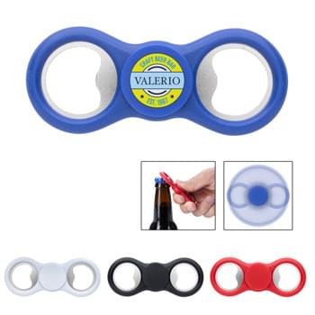 Fun Spinner Bottle Opener - Metal Bottle Opener  | Spin Between Thumb And Middle Finger   | Perfect For Reducing Stress And Boredom  | Encourages Focus And Self-Soothing For Users With Anxiety, Attention Disorders And More