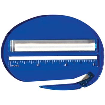 3 In 1 Letter Opener - 3" Ruler | Magnifier