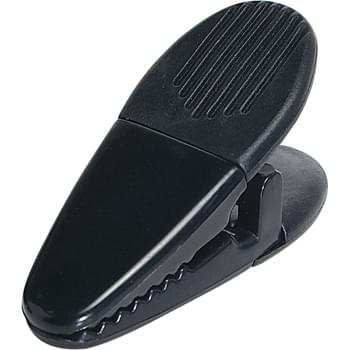 Alligator Clip - Spring-Loaded Hinge | Magnet On Back Side | Large Rubber Grip | Large Imprint Area