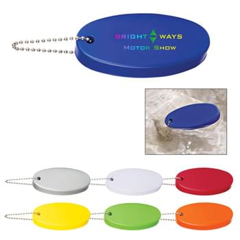 Floating Key Chain - Floating Foam Stress Reliever Key Chain   | Bead Chain Attachment | Great For Pool, Beach, Boating Or Any Water Activity