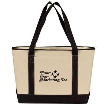 Zippered Boat Tote