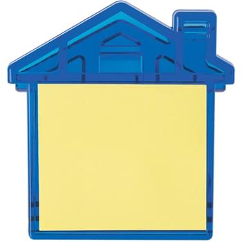 House Clip With Sticky Notes - Sticky Notes | Spring-Loaded Hinge | Magnet On Back Side | Clip To Hold Pen Or Pencil