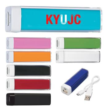 UL Listed Charge-It-Up Power Bank - UL Listed (UL File # MH60879, Model # 2650) | 2200 mAh Lithium Ion Grade A Non-Recycled Battery | Features A USB Output And Micro USB Input (Cord Included) | Charges Most Phones, MP3 Players, And More! | Output: 5 Volts/0.8 Amp | Requires Your Phoneâ€™s Charging Cord To Charge Your Device