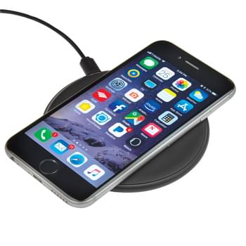 Wireless Phone Charging Pad - Charge Qi Enabled Devices Wirelessly By Placing Compatible Device On Top Of Charging Pad | LED Indicator Light | Features A Micro USB Input (Cord Included) | Output: 5 Volts/1 Amp | Non-Slip Bottom | Please note that some computer and laptop USB ports may not supply enough power to charge a device using this charging pad.