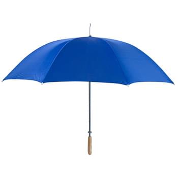 60" Arc Golf Umbrella - Metal Shaft With Wood Handle | Nylon Material