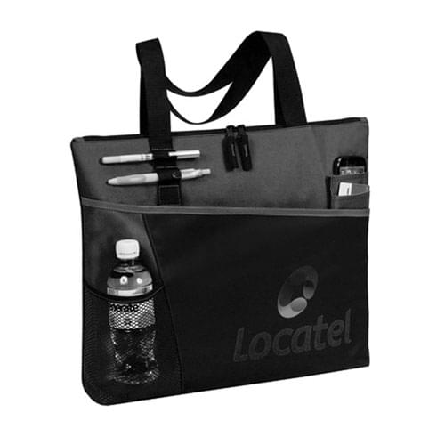 Double Zip Convention Tote Bags