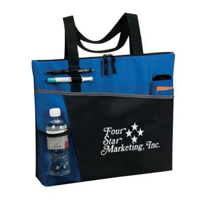 Double Zip Convention Tote Bags