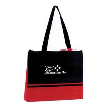 Slender Color Block Convention Tote Bag