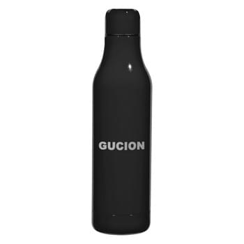 18 Oz. Stainless Steel Aya Bottle - Stainless Steel Outer and Inner | Double Wall Construction For Insulation Of Hot And Cold Liquids | Vacuum Insulated | Screw On, Spill-Resistant Lid | Wide Mouth Opening | Keeps Drinks Cold Up To 24 Hours And Hot Up To 12 Hours | Meets FDA Requirements | BPA Free | Hand Wash Recommended