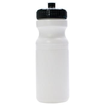 24 Oz. Water Bottle - BPA Free | Proposition 65 Compliant | Contains No Lead | Made In The USA | Leak-Resistant Push Pull Lid | Meets FDA Requirements | Made With Up To 25% Post-Industrial Recycled HDPE Material | Hand Wash Recommended