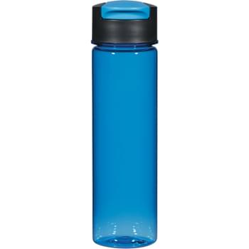 24 Oz. Breeze Bottle - CLOSEOUT! Please call to confirm inventory available prior to placing your order!<br />Durable Tritanâ„¢ Material | Screw On, Spill-Resistant Flip-Top Lid | Impact And Shatter Resistant | Meets FDA Requirements | BPA Free | Hand Wash Recommended