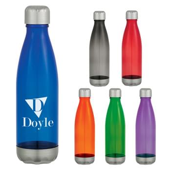 24 Oz. Tritan Swig Bottle - Durable Tritan Material | Impact And Shatter Resistant  | Screw On, Spill-Resistant Lid | Wide Mouth Opening For Easy Cleaning | Meets FDA Requirements | BPA Free | Hand Wash Recommended