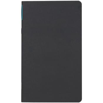 5" x 8" Script Notebook - Paper Cover   | Colored Accent Page Inside   | 30 Page Lined Notebook