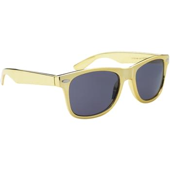 Metallic Malibu Sunglasses - Made Of Polycarbonate Material | UV400 Lenses Provide 100% UVA And UVB Protection