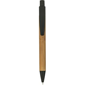 Panda Pen - Bamboo Design Barrel | Plunger Action