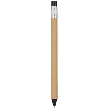 Jumbo Pencil-Look Pen - Paper Barrel | Plunger Action
