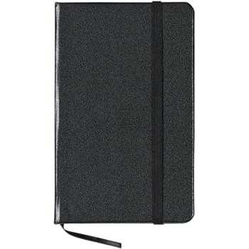 Shelby 3" x 5" Notebook - CLOSEOUT! Please call to confirm inventory available prior to placing your order!<br />Inside Back Accordian Pocket | Smooth Matte Finish | Matching Bookmark And Strap Closure | 80 Page Lined Notebook