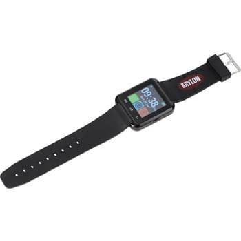 LED Smart Watch - CLOSEOUT! Please call to confirm inventory available prior to placing your order!<br />The LED smart watch is an electronic timepiece with a 1.44" LCD touch sreen and so much more. Once connected via Bluetooth, it can begin receiving notifications from your smartphone allowing you to connect and respond instantly. You can also take phone calls quickly and conveniently with the built-in speaker and microphone. The smart watch also functions as a music player and remote camera shutter. For any ISO Device it o