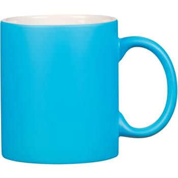 11 Oz . Neon Mug With C-Handle - Meets FDA Requirements | Hand Wash Recommended