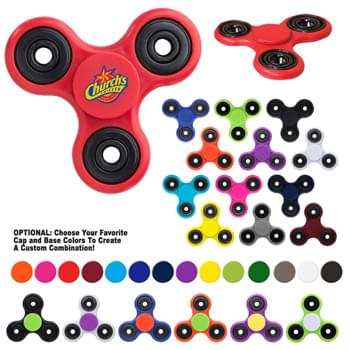 Fun Spinner - CLOSEOUT! Please call to confirm inventory available prior to placing your order!<br />Spin Between Thumb And Middle Finger | Perfect For Reducing Stress And Boredom | Encourages Focus And Self-Soothing For Users With Anxiety, Attention Disorders And More | Fun For All Ages (5+) | Small Size Is Great For Pocket Or Purse | Functional Steel Outer Bearings