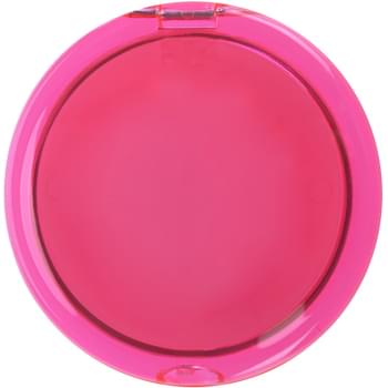 2-Sided Folding Mirror With 2x Magnifier - CLOSEOUT! Please call to confirm inventory available prior to placing your order!<br />Includes 1x And 2x Magnifications | Fits In Your Pocket Or Purse