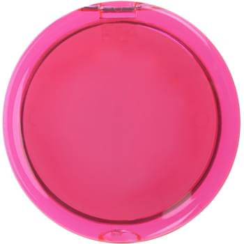 2-Sided Folding Mirror With 2x Magnifier - CLOSEOUT! Please call to confirm inventory available prior to placing your order!<br />Includes 1x And 2x Magnifications | Fits In Your Pocket Or Purse